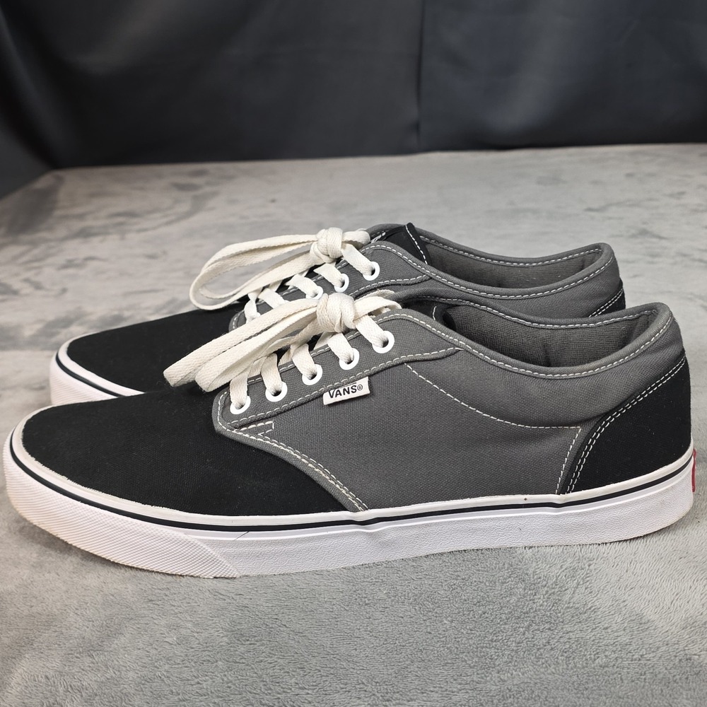 Vans Era Canvas Black/gray Low Men's Size US 13 500714